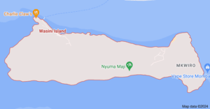 Interactive map of Wasini Island